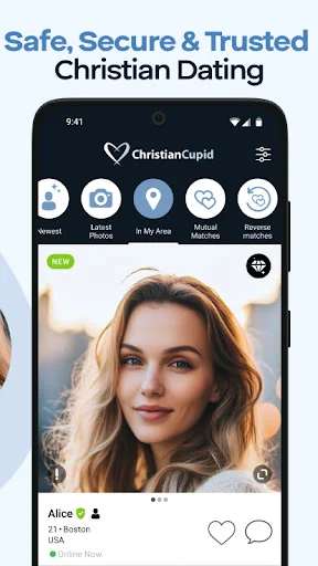 ดาวน์โหลด ChristianCupid: แอปหาคู่คริสเตียนเพื่อความสัมพันธ์ที่จริงจัง - Screenshot 6