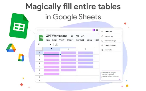ดาวน์โหลด GPT Workspace ล่าสุด – ตัวช่วย AI อัจฉริยะสำหรับ Google Workspace - Screenshot 2