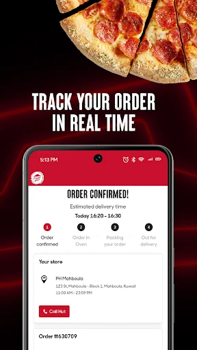 ดาวน์โหลดแอป Pizza Hut KWT ล่าสุด – สั่งพิซซ่าออนไลน์พร้อมโปรโมชั่น - Screenshot 5
