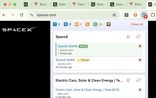 Duplicate Tab Detector ดาวน์โหลดฟรี – จัดการแท็บเบราว์เซอร์ให้สะอาด - Screenshot 1