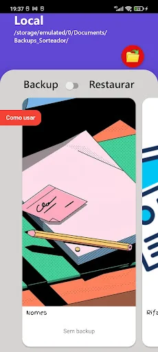 ดาวน์โหลด Sorteador: สุ่มตัวเลขและจับรางวัลฟรี – ใช้งานง่ายที่สุด - Screenshot 8
