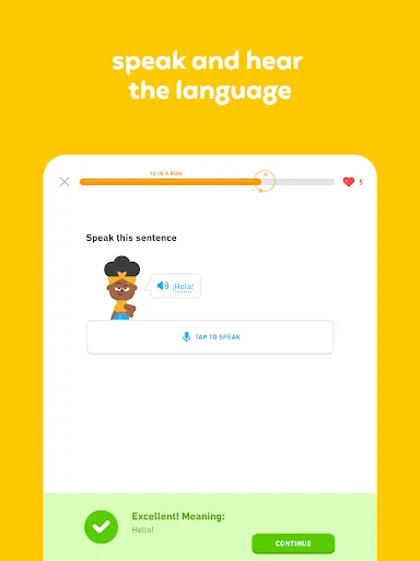 ดาวน์โหลด Duolingo ล่าสุด – เรียนภาษา คณิตศาสตร์ และหมากรุก ฟรี - Screenshot 12