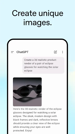 ดาวน์โหลด ChatGPT ล่าสุด – ผู้ช่วย AI อัจฉริยะ ใช้งานฟรีบนมือถือ - Screenshot 6