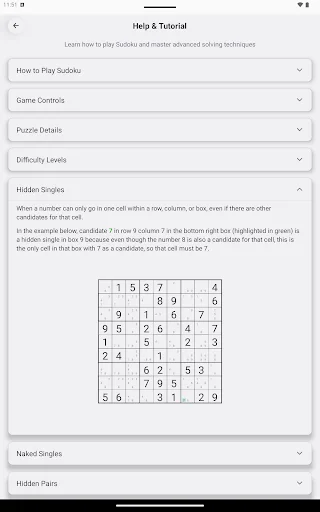 ดาวน์โหลด Sudoku Trainer! เวอร์ชันล่าสุด – ฝึกทักษะซูโดกุฟรี - Screenshot 15