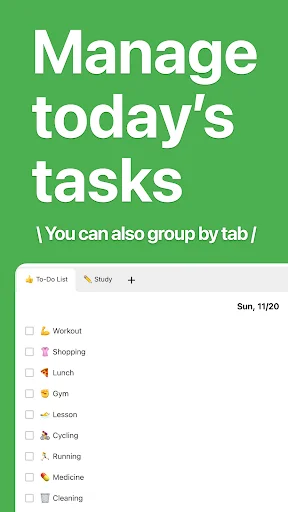 ดาวน์โหลด Daily Checklist – แอปจัดการงานและวางแผนกิจวัตรประจำวัน - Screenshot 17