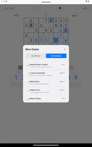 ดาวน์โหลด Sudoku Trainer! เวอร์ชันล่าสุด – ฝึกทักษะซูโดกุฟรี - Screenshot 12