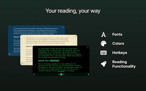 ดาวน์โหลด SwiftRead ล่าสุด – อ่านเร็วขึ้น 3 เท่า ช่วยการเรียนรู้ฟรี - Screenshot 5