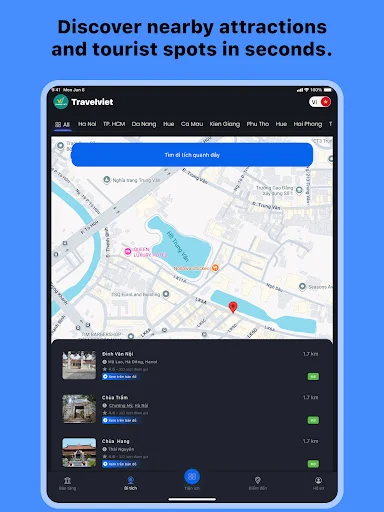 ดาวน์โหลด TravelViet: Your Trip Guide ล่าสุด – ไกด์นำเที่ยวและจองที่พักฟรี - Screenshot 10
