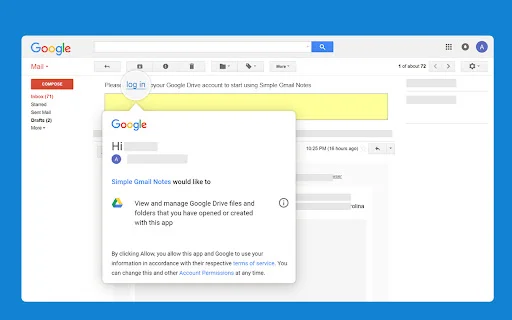Simple Gmail Notes – เพิ่มบันทึกใน Gmail ของคุณให้ง่ายขึ้น โหลดฟรีวันนี้ - Screenshot 2