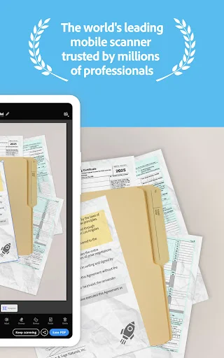 ดาวน์โหลด Adobe Scan AI PDF Scanner ล่าสุด – สแกนเอกสารและแปลงไฟล์เป็น PDF ฟรี - Screenshot 10