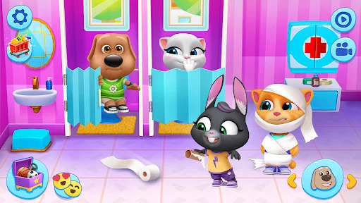 ดาวน์โหลด My Talking Tom Friends ล่าสุด – เกมเลี้ยงสัตว์เสมือนจริงยอดฮิต - Screenshot 5