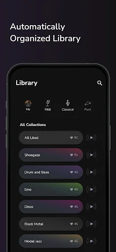ดาวน์โหลด Snobs – ค้นพบศิลปินใหม่และสร้างคลังเพลงของคุณฟรี - Screenshot 6