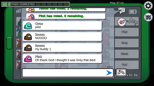 ดาวน์โหลด Among Us เวอร์ชันล่าสุด – เกมแนววางแผนสุดมันส์ฟรี - Screenshot 5