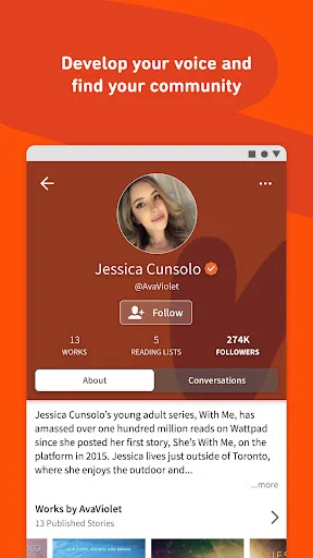 ดาวน์โหลด Wattpad – อ่านและเขียนนิยายออนไลน์ฟรีบนมือถือล่าสุด - Screenshot 6