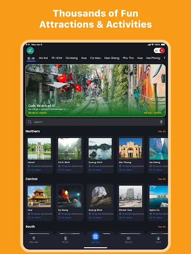 ดาวน์โหลด TravelViet: Your Trip Guide ล่าสุด – ไกด์นำเที่ยวและจองที่พักฟรี - Screenshot 13