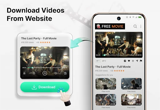 ดาวน์โหลด All Video Downloader ล่าสุด – เซฟวิดีโอคุณภาพสูง ฟรี - Screenshot 1