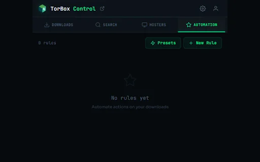 TorBox Control ดาวน์โหลดส่วนขยาย Chrome จัดการไฟล์ได้รวดเร็วและปลอดภัย - Screenshot 5