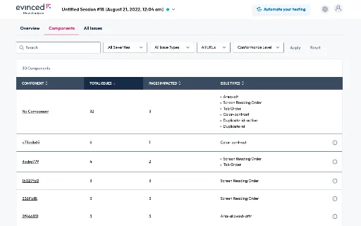 ดาวน์โหลด Evinced Flow Analyzer – เครื่องมือตรวจเช็คความสามารถในการเข้าถึงเว็บไซต์ - Screenshot 3