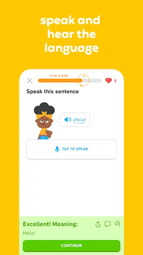 ดาวน์โหลด Duolingo ล่าสุด – เรียนภาษา คณิตศาสตร์ และหมากรุก ฟรี - Screenshot 4