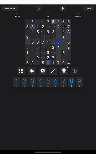 ดาวน์โหลด Sudoku Trainer! เวอร์ชันล่าสุด – ฝึกทักษะซูโดกุฟรี - Screenshot 10
