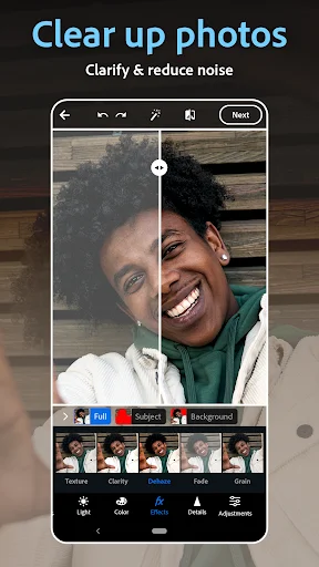 ดาวน์โหลด Photoshop Express ล่าสุด – แต่งรูปสวยด้วยฟิลเตอร์ระดับโปรฟรี - Screenshot 5