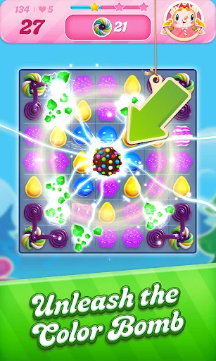 ดาวน์โหลด Candy Crush Saga เวอร์ชันล่าสุด – เกมเรียงลูกกวาดสุดมันส์เล่นฟรี - Screenshot 2