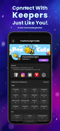 Arachnifiles: Pet Tracker ดาวน์โหลดแอปดูแลแมงมุมที่ดีที่สุด - Screenshot 7
