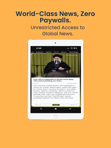 ดาวน์โหลด TheReader.AI แอปข่าวสั้นระดับพรีเมียม อัปเดตทันโลก ฟรี - Screenshot 13