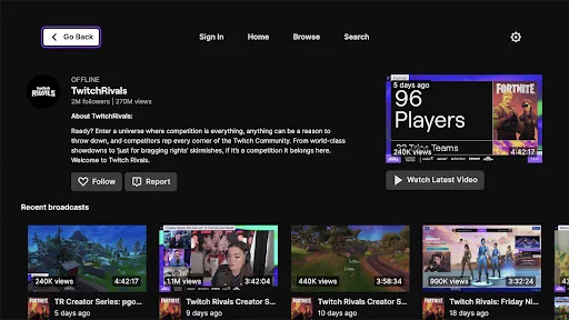 ดาวน์โหลด Twitch: Live Streaming เวอร์ชันล่าสุด – รับชมสดฟรีบนมือถือ - Screenshot 20
