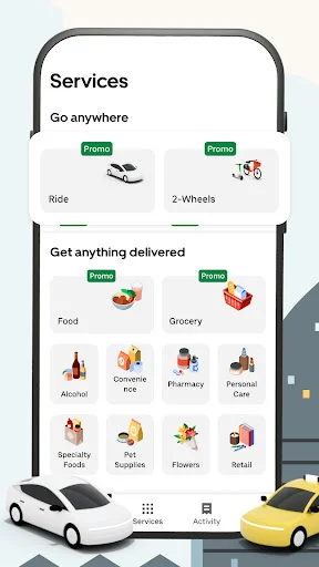ดาวน์โหลด Uber แอปเรียกรถยอดนิยม – บริการรับส่งที่ปลอดภัยและรวดเร็ว - Screenshot 1