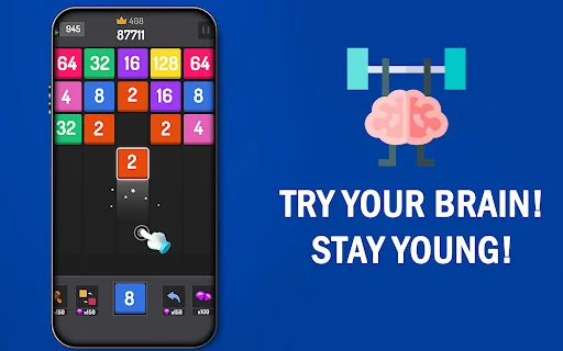 ดาวน์โหลด Number Games – 2048 Blocks ล่าสุด – เกมปริศนาฝึกสมองฟรี - Screenshot 20