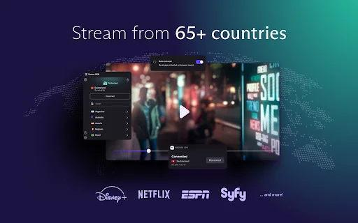 ดาวน์โหลด Proton VPN ล่าสุด – ท่องเน็ตปลอดภัยและเป็นส่วนตัวฟรี - Screenshot 3