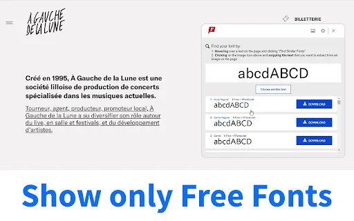 ดาวน์โหลด Font Identifier by WhatFontIs – ค้นหาฟอนต์บนเว็บไซต์ฟรี - Screenshot 3