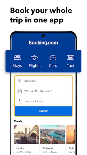 ดาวน์โหลด Booking.com แอปจองที่พักและโรงแรมที่ดีที่สุด – จองง่ายได้ส่วนลดทันที - Screenshot 2