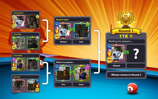 ดาวน์โหลด 8 Ball Pool ล่าสุด – เกมบิลเลียดออนไลน์ยอดฮิต ฟรี - Screenshot 11
