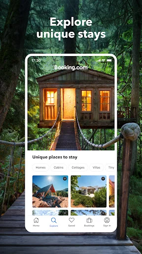 ดาวน์โหลด Booking.com แอปจองที่พักและโรงแรมที่ดีที่สุด – จองง่ายได้ส่วนลดทันที - Screenshot 1
