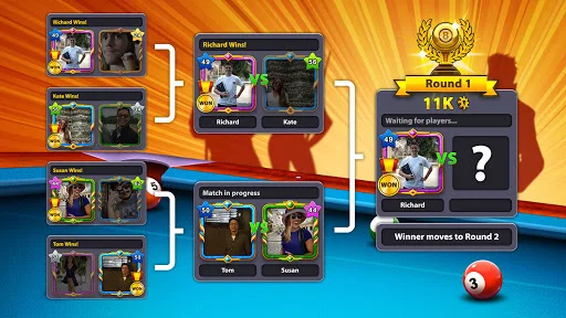 ดาวน์โหลด 8 Ball Pool ล่าสุด – เกมบิลเลียดออนไลน์ยอดฮิต ฟรี - Screenshot 4