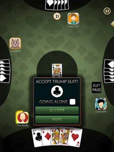ดาวน์โหลด Euchre Ultimate ล่าสุด – เกมไพ่สุดคลาสสิกเล่นสนุกออนไลน์ฟรี - Screenshot 16