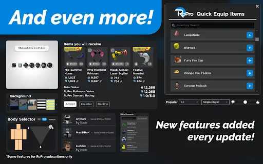 ดาวน์โหลด RoPro ล่าสุด – ตัวช่วยเพิ่มประสิทธิภาพ Roblox ฟรี - Screenshot 4