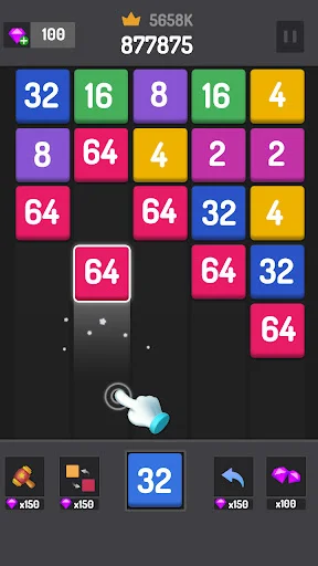 ดาวน์โหลด Number Games – 2048 Blocks ล่าสุด – เกมปริศนาฝึกสมองฟรี - Screenshot 4