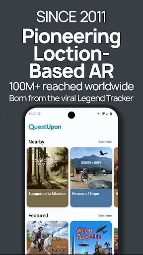 ดาวน์โหลด QuestUpon – สัมผัสประสบการณ์ AR ท่องเที่ยวเสมือนจริงฟรี - Screenshot 7