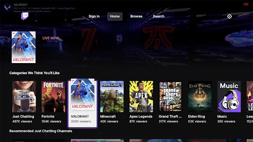 ดาวน์โหลด Twitch: Live Streaming เวอร์ชันล่าสุด – รับชมสดฟรีบนมือถือ - Screenshot 19