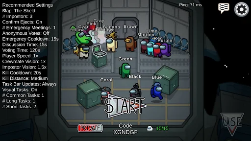 ดาวน์โหลด Among Us เวอร์ชันล่าสุด – เกมแนววางแผนสุดมันส์ฟรี - Screenshot 3