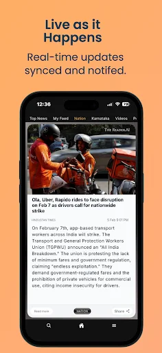 ดาวน์โหลด TheReader.AI แอปข่าวสั้นระดับพรีเมียม อัปเดตทันโลก ฟรี - Screenshot 3