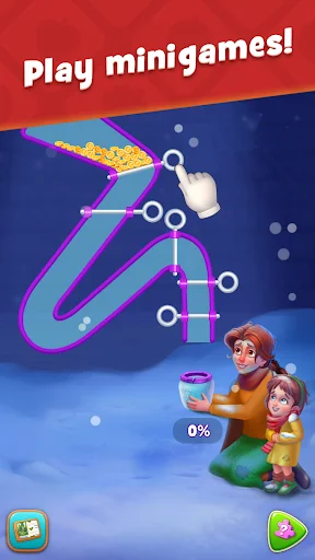 ดาวน์โหลด Gardenscapes เวอร์ชันล่าสุด – เกมแต่งสวนสุดสนุกเล่นฟรี - Screenshot 2
