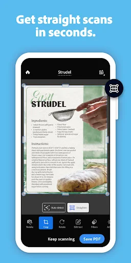 ดาวน์โหลด Adobe Scan AI PDF Scanner ล่าสุด – สแกนเอกสารและแปลงไฟล์เป็น PDF ฟรี - Screenshot 2