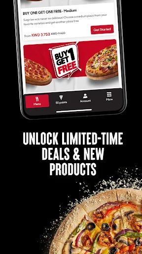 ดาวน์โหลดแอป Pizza Hut KWT ล่าสุด – สั่งพิซซ่าออนไลน์พร้อมโปรโมชั่น - Screenshot 2