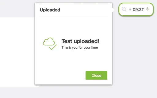 ดาวน์โหลด UserTesting Browser Recorder ล่าสุด – เครื่องมือทดสอบเว็บไซต์ฟรี - Screenshot 1