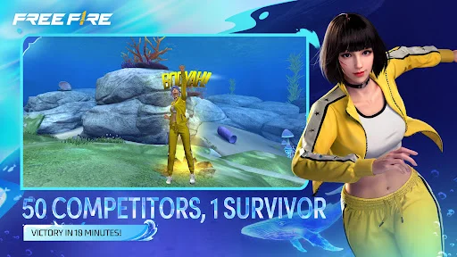 ดาวน์โหลด Free Fire: Undersea Mystery ล่าสุด – เกมยิงเอาตัวรอด 10 นาที - Screenshot 2