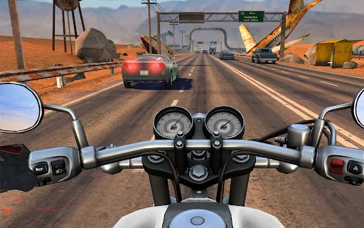 ดาวน์โหลด Moto Rider GO: Highway Traffic ล่าสุด – เกมแข่งมอเตอร์ไซค์สุดมันส์ - Screenshot 1